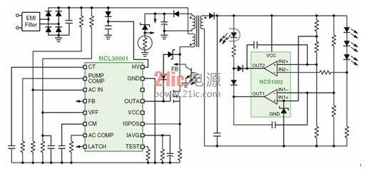 【LED凈化燈】區域照明驅動(dòng)架構與典型設計