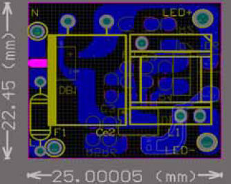 小尺寸非隔離恒流18W【LED凈化燈】燈驅動(dòng)方案